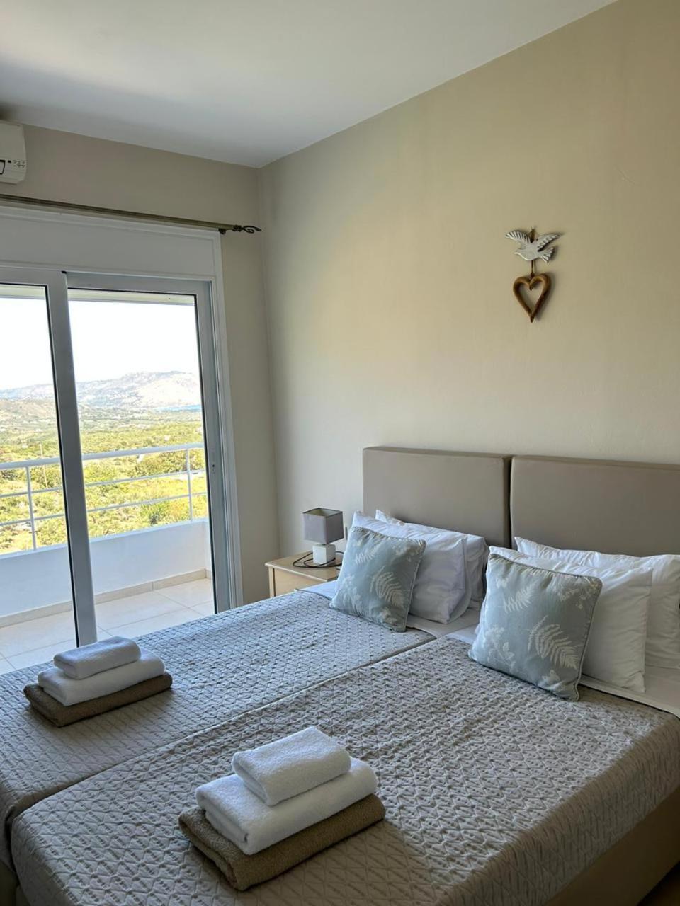 Villa Vuna - Private Pool -Sea View Chania  ภายนอก รูปภาพ